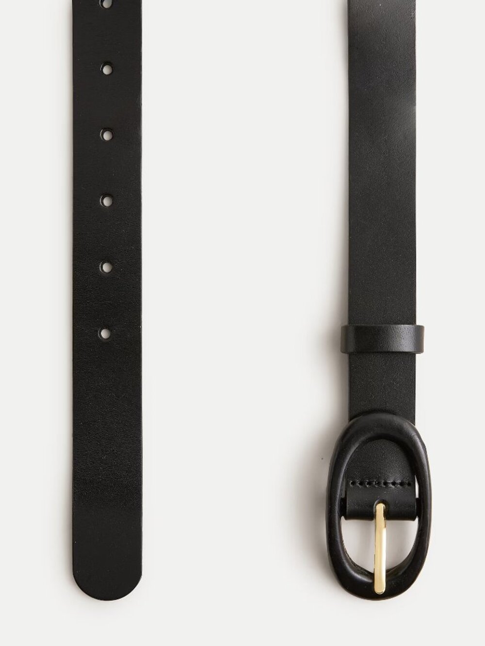 Tonal belt in leather - Picture 2 of 4